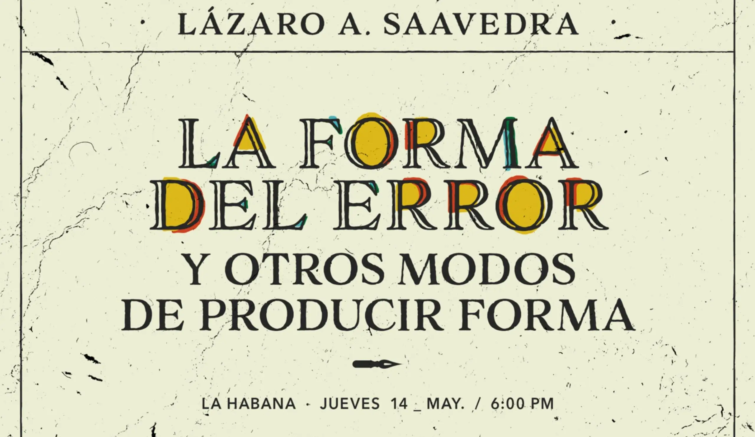 la forma del error_Lazaro Saavedra